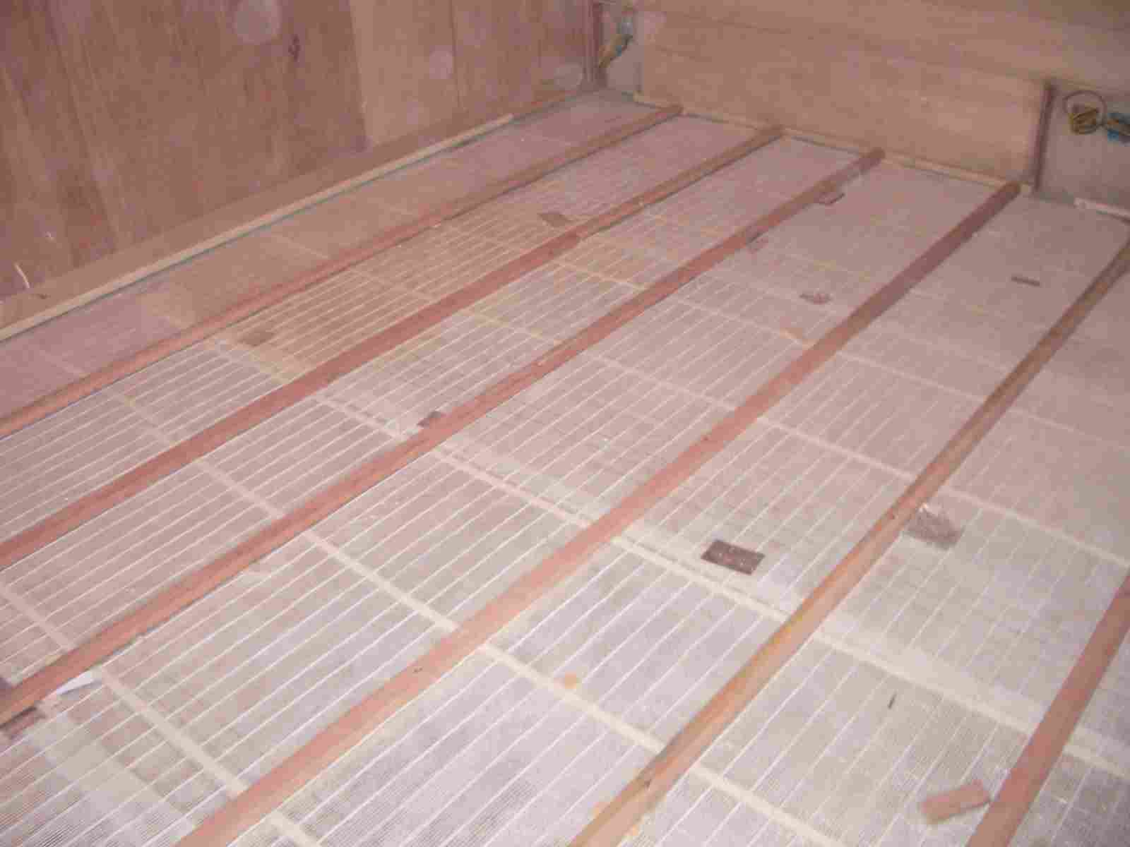 heating system, under floor warming, heated floor, heating mat, heating cable, heting elements
