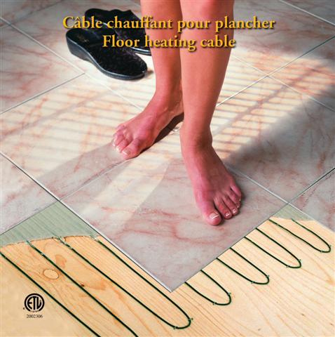 under floor heating cable