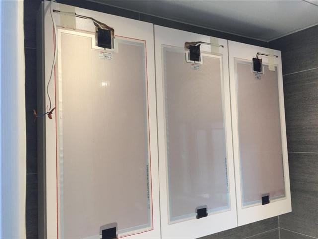 mirror heaters