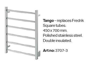 tango electric towel rails